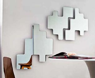Designové zrcadlo typu LEGO do interiéru na prodej